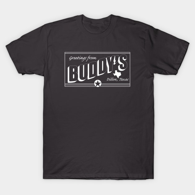 Buddy's Bar - Friday Night Lights T-Shirt by jared_clark